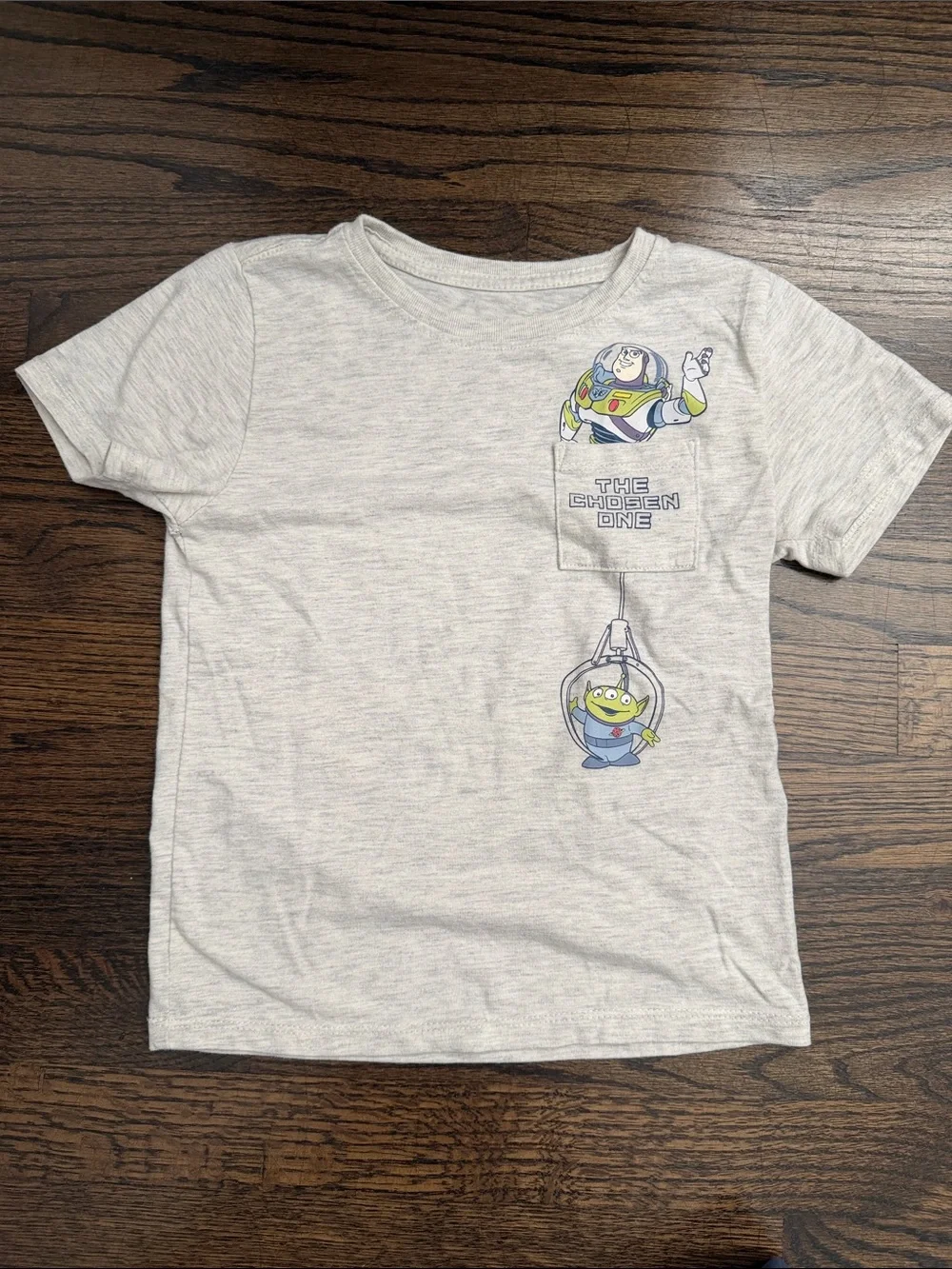 Disney Two-Piece Pajama Set in Gray and Navy with Toy Story Graphics